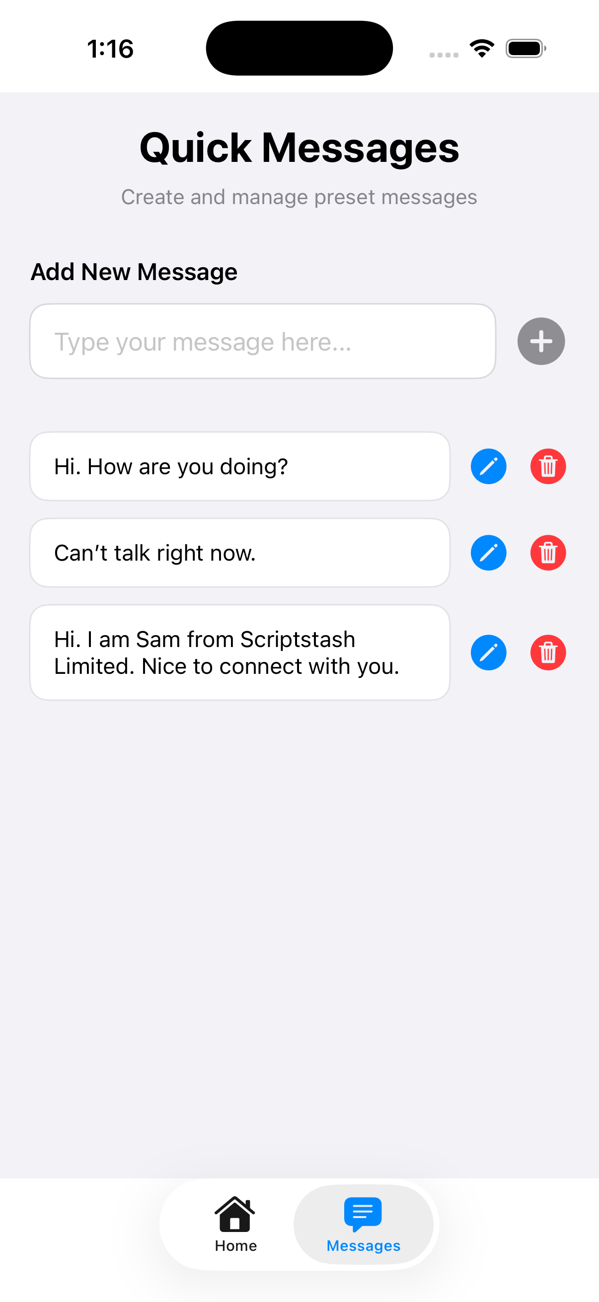 WA NoContact - Quick messages for fast replies